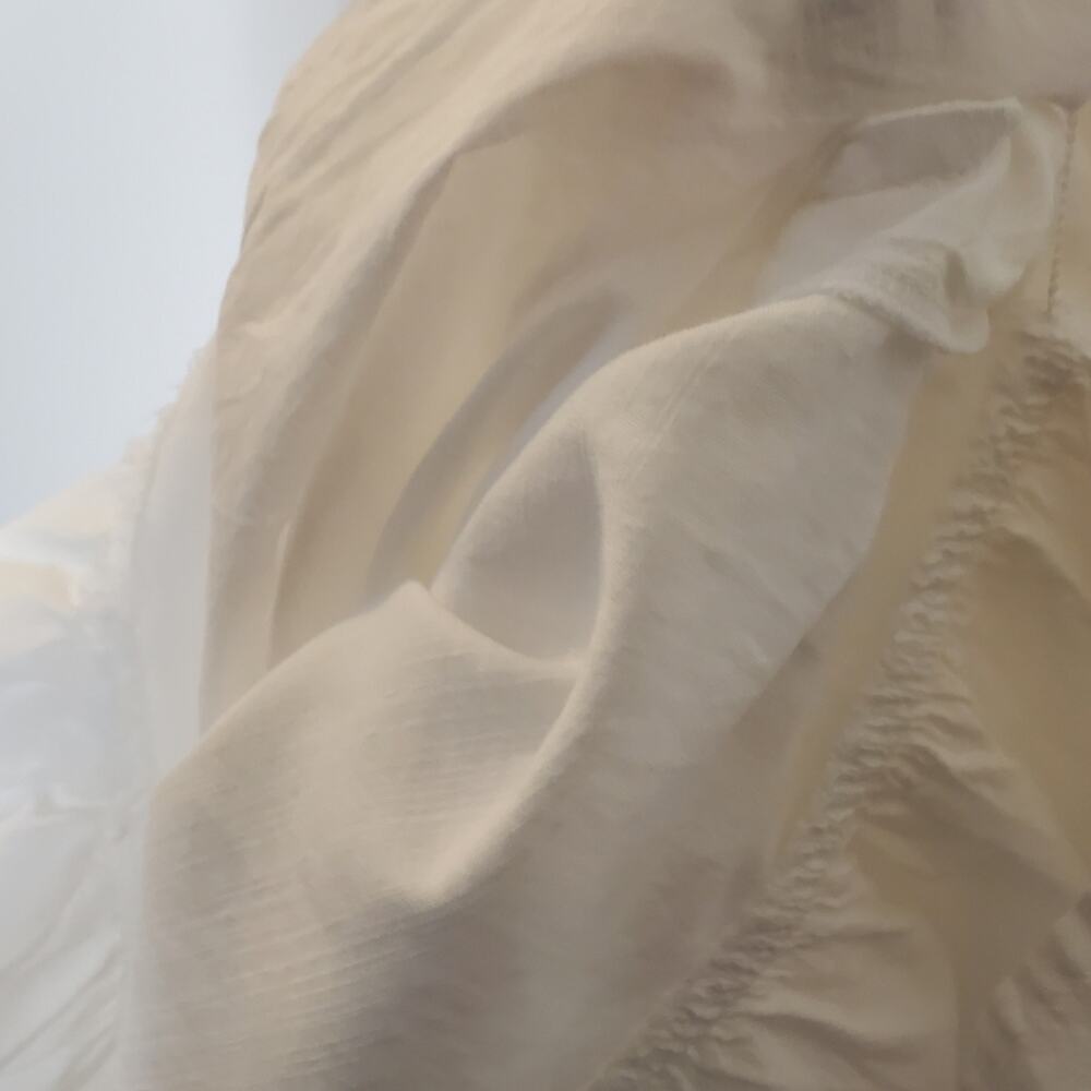 Knox Rose Off the shoulder white tiered midi dress Size XL Great condition - Picture 11 of 15